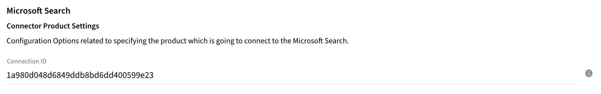 ms search connection